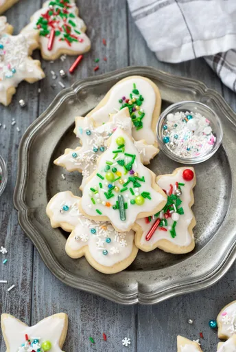 Christmas Cut Out Sugar Cookies
