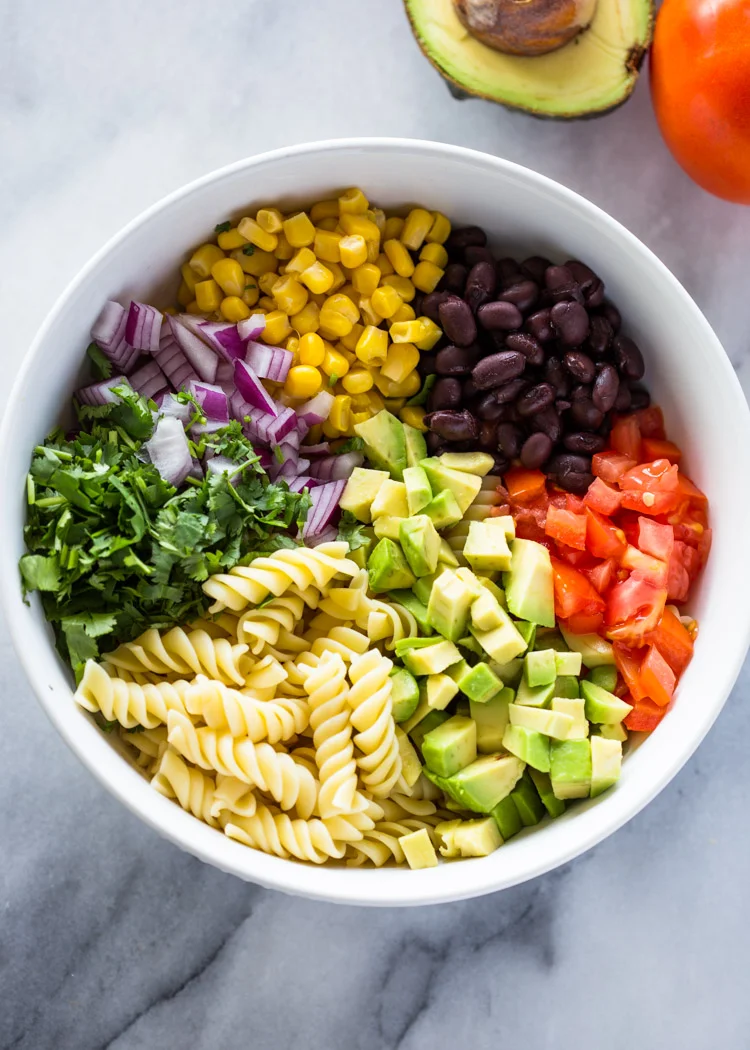 Creamy Tex-Mex Pasta Salad