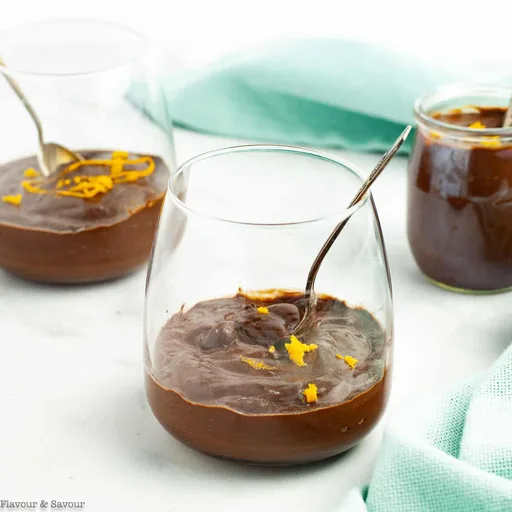 Chocolate Orange Oat Milk Pudding