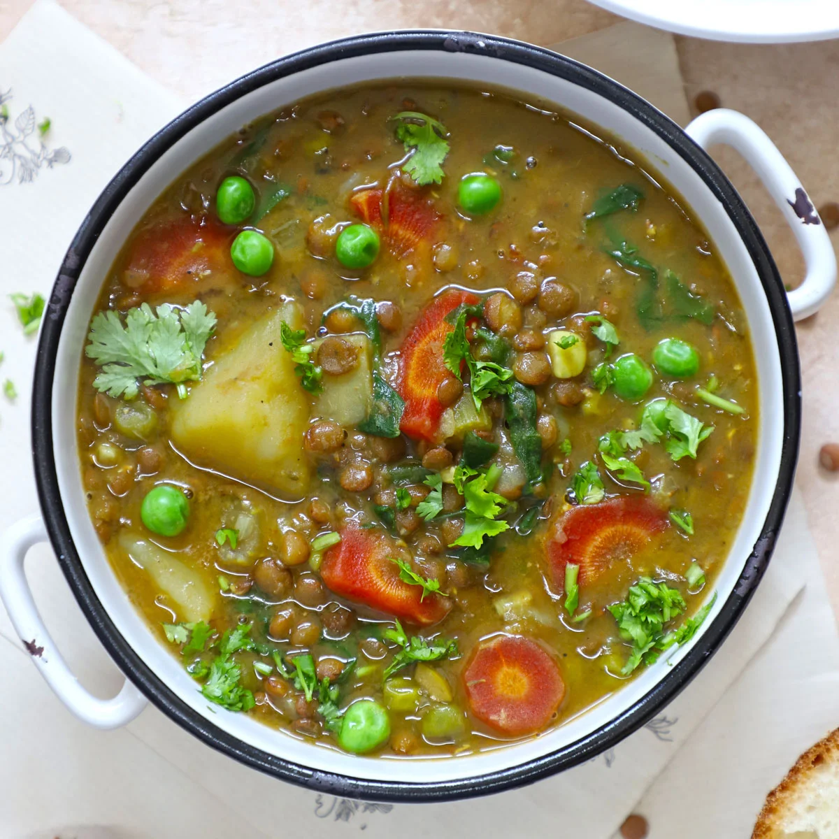 Instant Pot Lentil Stew Recipe