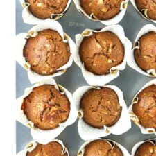 Healthy Apple Spice Muffins