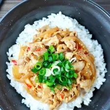 Japanese Pork Rice Bowl (Butadon)