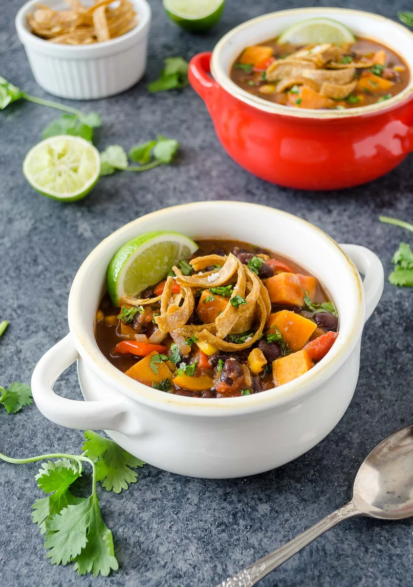 Vegetarian Tortilla Soup