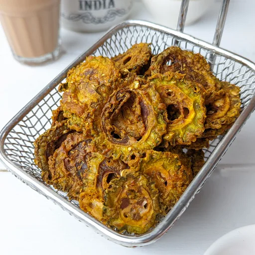Air Fryer Karela Chips Recipe
