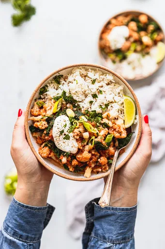 Cauliflower Kale Curry
