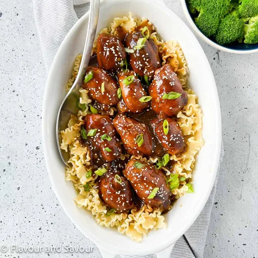 Pollo meloso en olla de cocción lenta