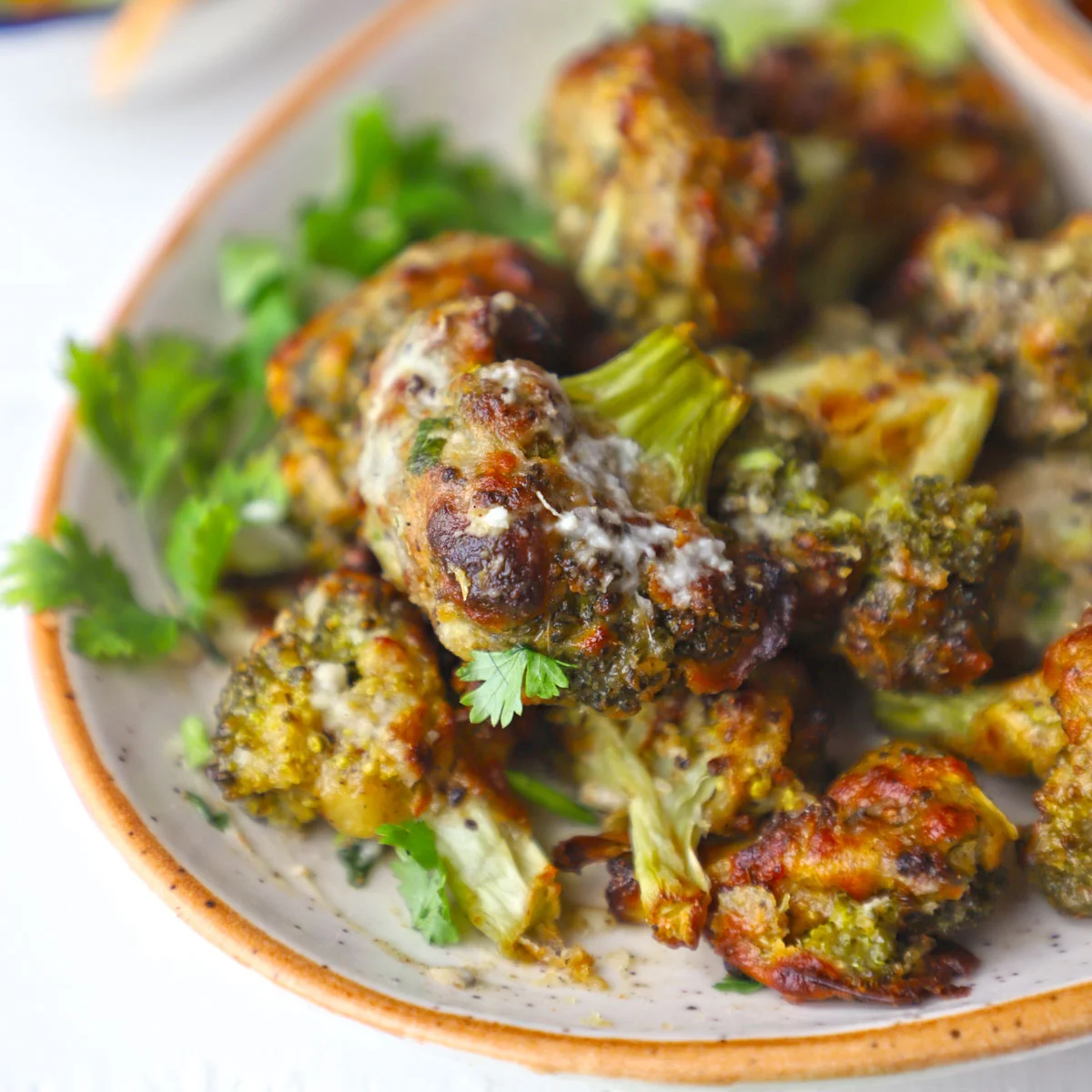 Air Fryer Malai Broccoli Recipe