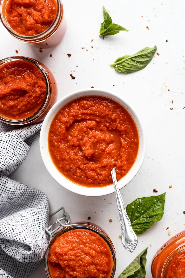 Classic Tomato Pasta Sauce with Mirepoix Base