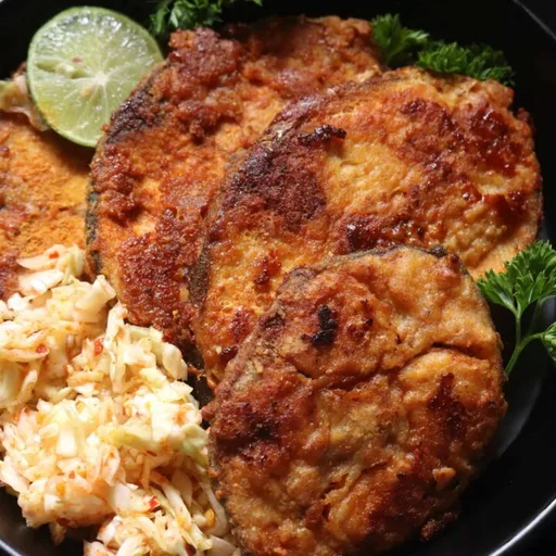 Filetes de pescado frito (receta india)