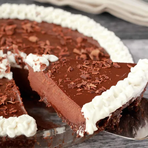 Tarta de chocolate vegana