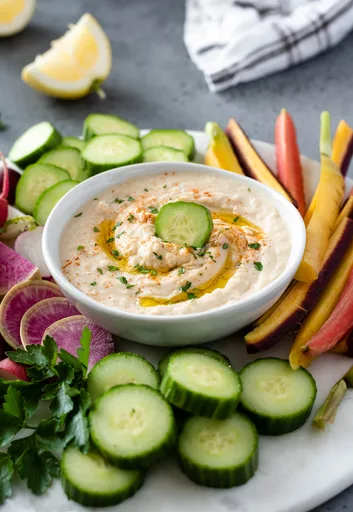 Hummus de judías blancas