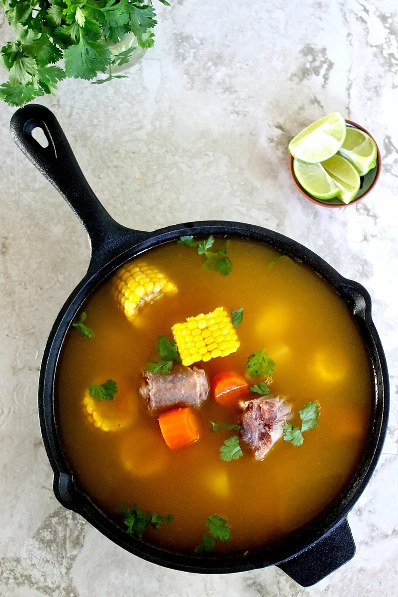 Hervido de rabo de res