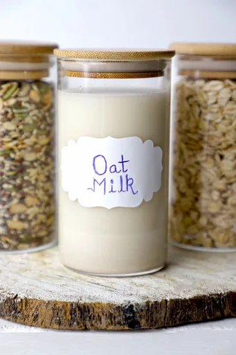 Receta de leche de avena
