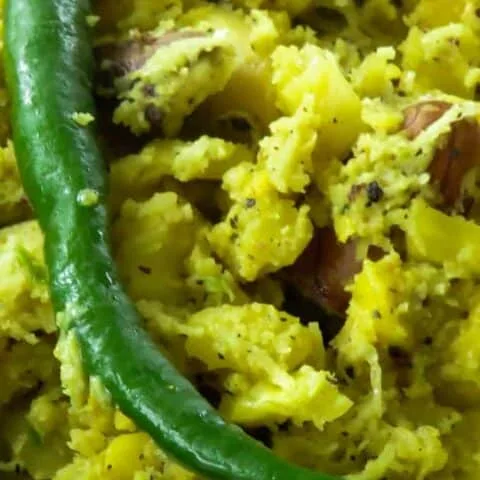 Kos Mallum (Sambol de Yaca y Coco)