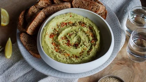 Hummus de aguacate