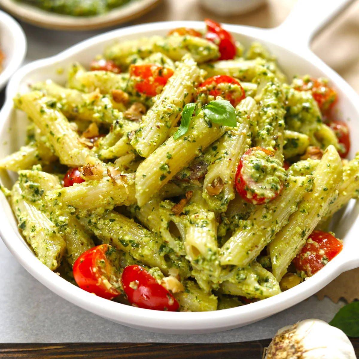 Basil Pesto Pasta Recipe