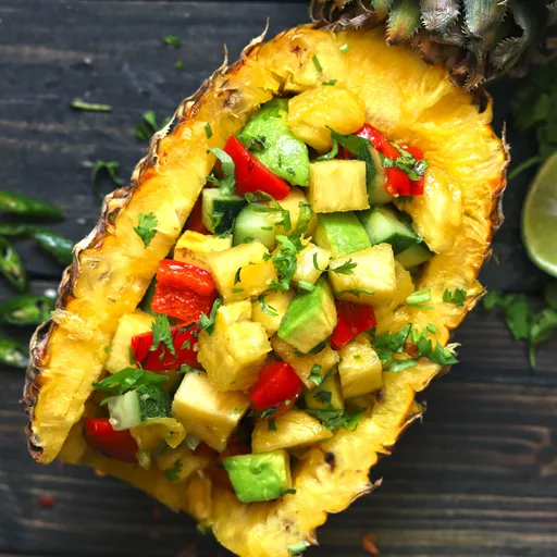 Tropical Pineapple Salad Recipe