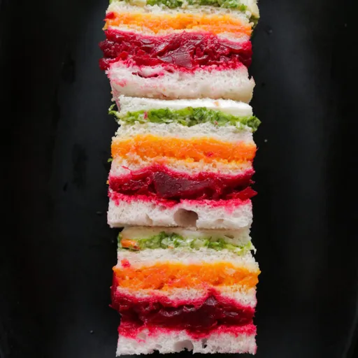 Sándwiches de cinta para el té