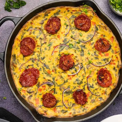 Frittata vegana