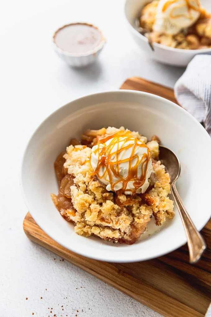 Apple Crisp Without Oats