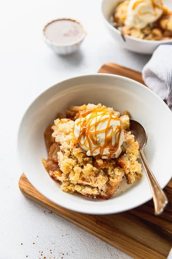 Apple Crisp Without Oats