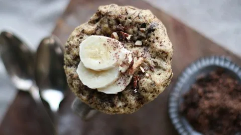 Bananenbrot aus der Mikrowelle