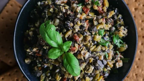 Black & Green Olive Tapenade