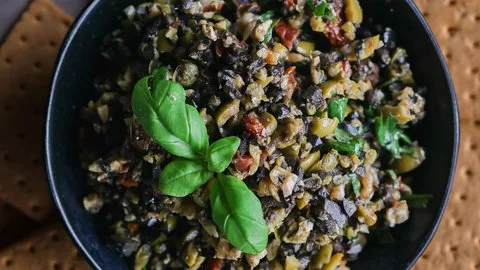 Black & Green Olive Tapenade