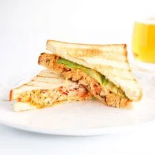 Ensalada de pollo tailandesa dulce y picante