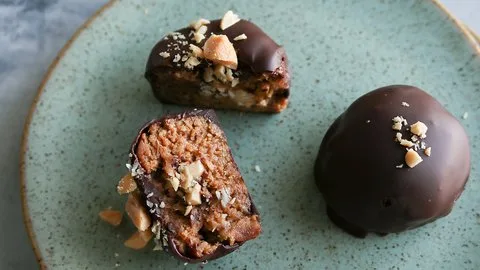 Chocolate Coconut Nut Butter Balls