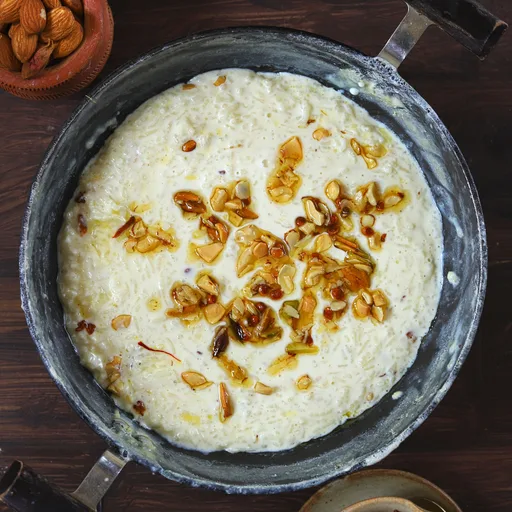 Receta de Kheer de arroz