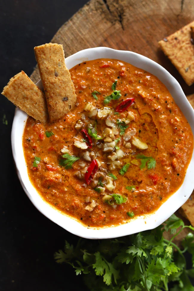 Roasted Red Pepper Dip Recipe