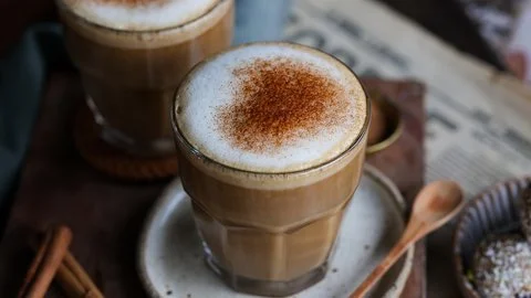 Cinnamon Coconut Cream Latte