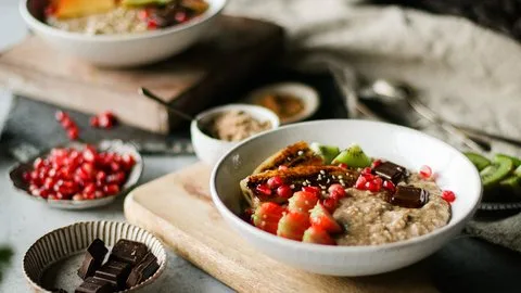 Gachas de avena clásicas y cremosas