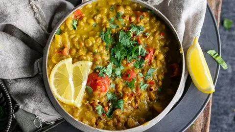 Creamy Coconut Chana Dal