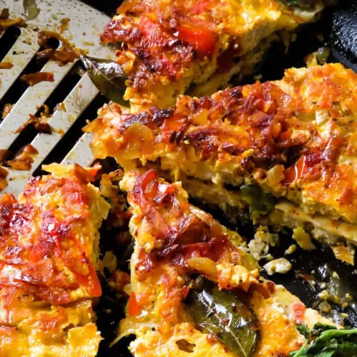 sri lankan spicy breakfast omelet(family favorite).