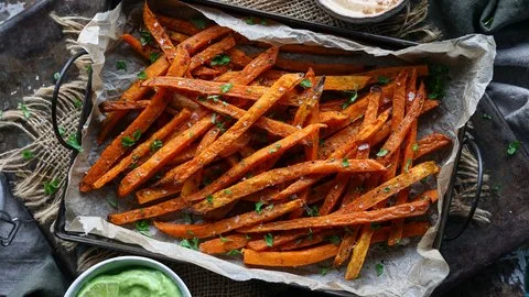 Oven-Roasted Sweet Potato Fries