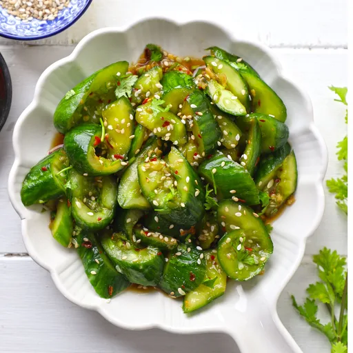 Smashed Cucumber Salad Recipe