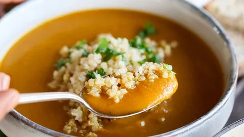 Curried Carrot & Potato Soup