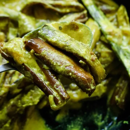 Sri Lankan eggplant curry.