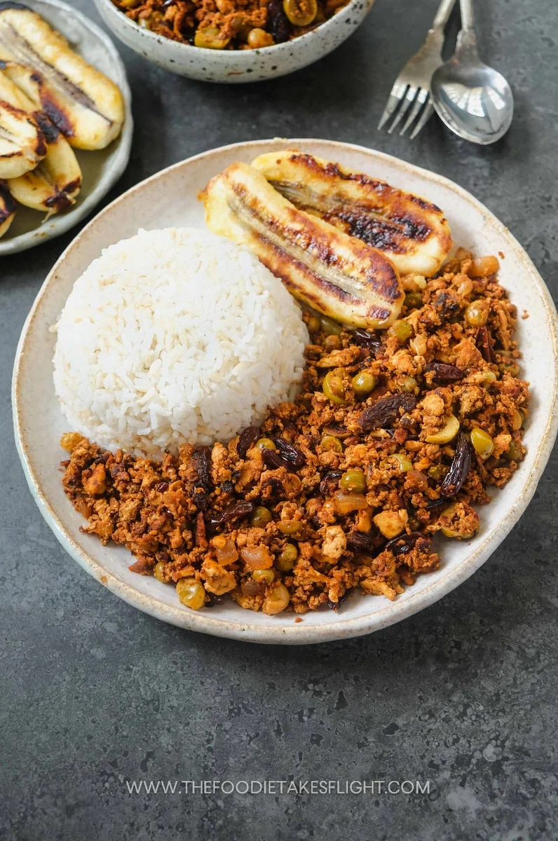 Arroz a la Cubana (Filipino Vegan Recipe)