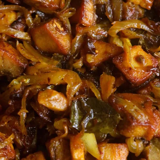 SRI LANKAN DRY FISH FRY(karawala thel dala)