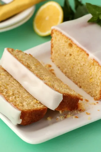 Bizcocho vegano de limón