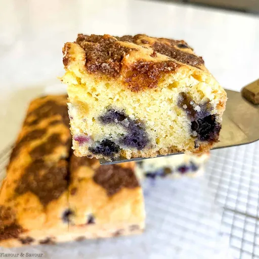 Gluten-Free Blueberry Lemon Coffee Cake