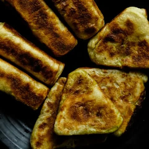 vegetable roti(Sri Lankan street eats, snacks).