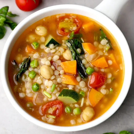 Tomato Couscous Soup Recipe