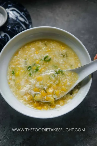 Chinese Corn Soup (Vegan)
