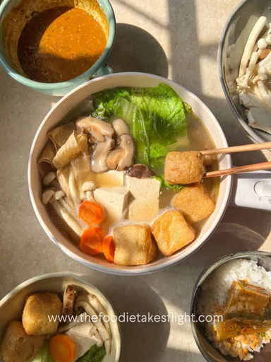 Vegan Chinese Hot Pot at Home