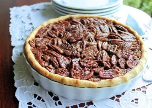 Rum Infused Pecan Pie