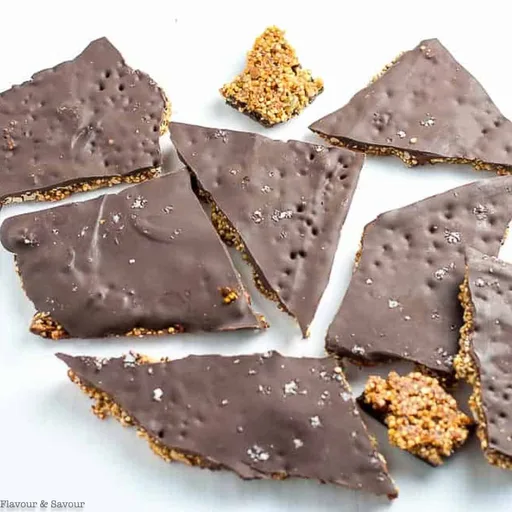 Healthy Quinoa Chocolate Bark